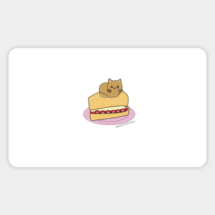 Cat Cake Sticker